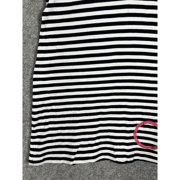 Calvin Klein‎ CK Striped Polo Shirt Dress Womens Size Large Blue White Pink - Picture 8 of 15